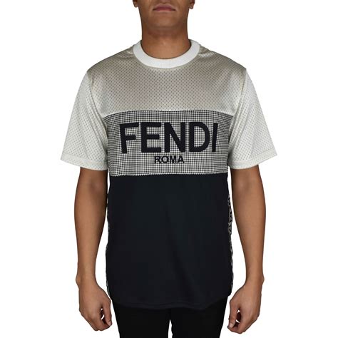 fendi tee shirt mens|men's fendi t shirt.